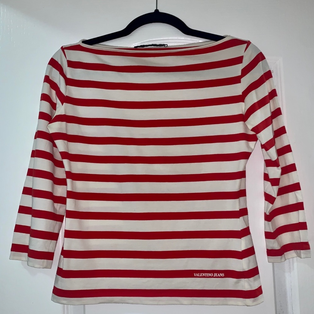 Valentino striped top
